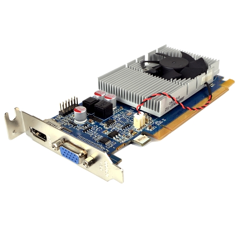 PC Partner Radeon R5 220 1GB DDR3 PCI Express (PCIe) VGA Low Profile Video Card w/HDMI